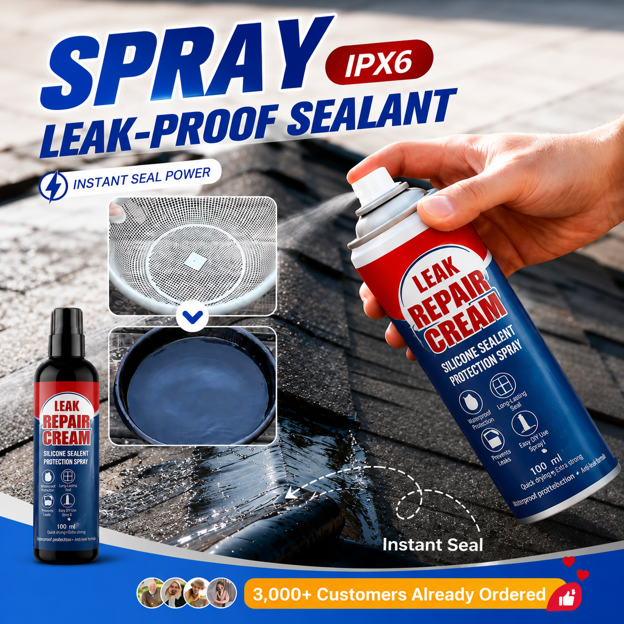 Waterproof Silicon Sealant Protection | BUY 1 GET 1 FREE