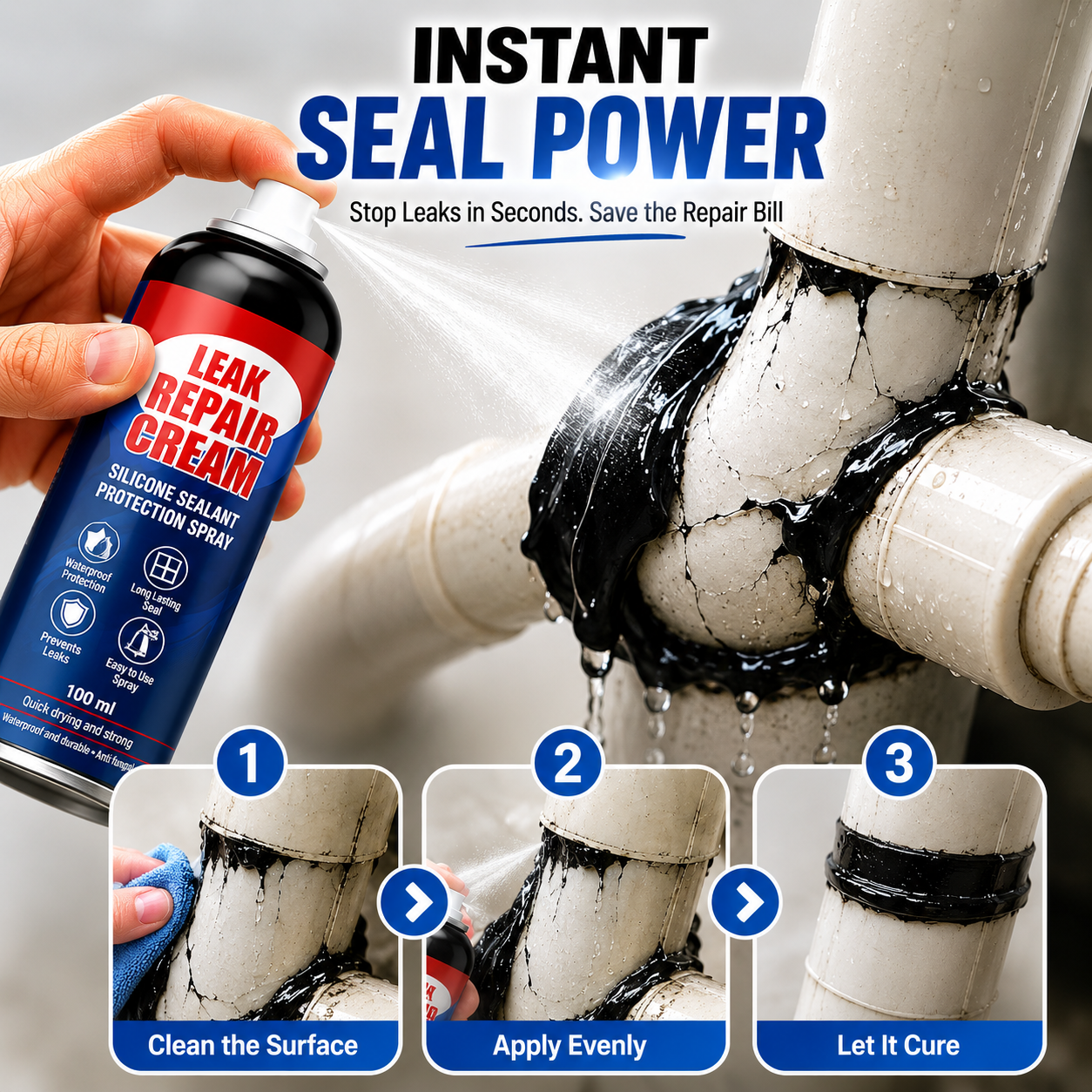Waterproof Silicon Sealant Protection | BUY 1 GET 1 FREE